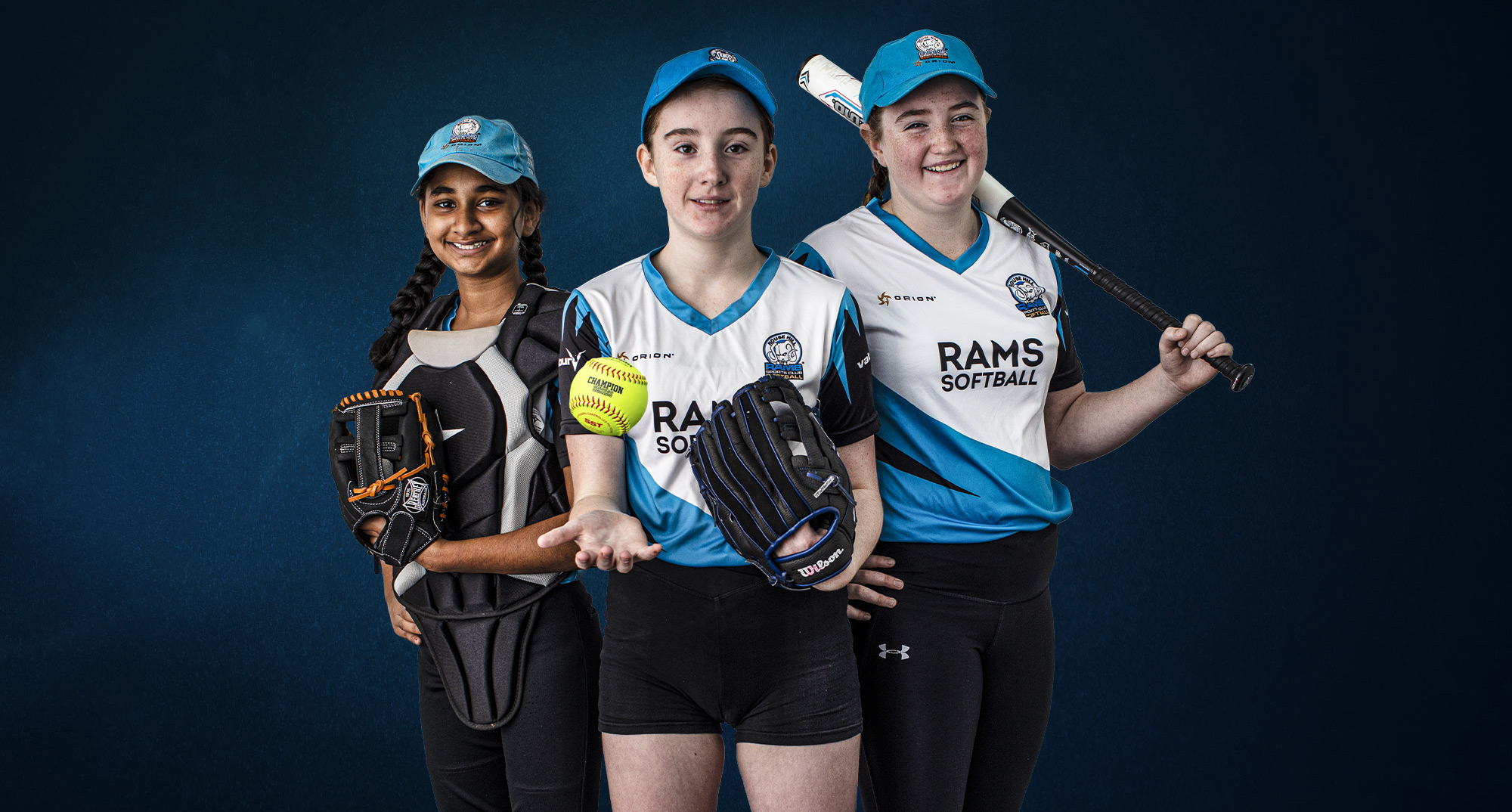 RAMS home header softball